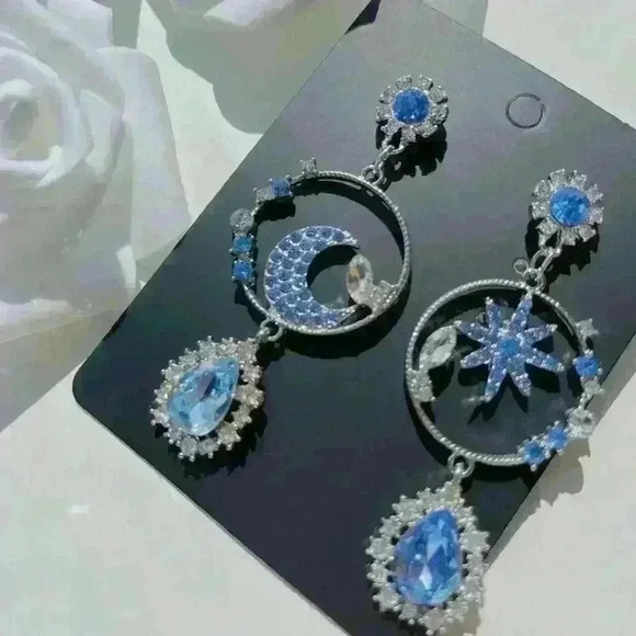 Starry Night Earrings - Picture 1 of 3